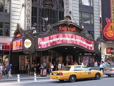 Hard Rock Cafe New York : le restaurant 100% US !