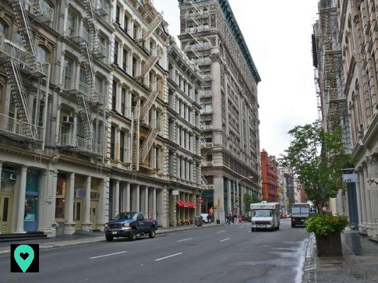 Soho: the trendy and artistic district of New York