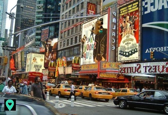Times Square: a encruzilhada mais movimentada e movimentada de Nova York