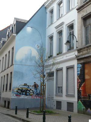AFFRESCHI BD nelle strade di BRUXELLES