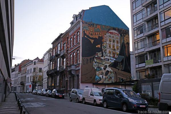 BD FRESCOS nas ruas de BRUXELAS