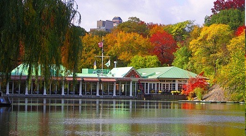 A dica romântica com o restaurante The Central Park Boathouse