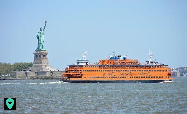 Balsa de Staten Island: ideal para admirar Manhattan de graça!