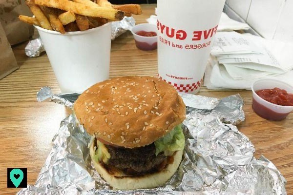 Five Guys New York: ¡un restaurante de comida rápida para probar!