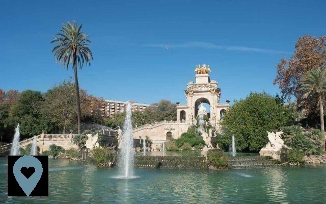 El parque de la Ciutadella en Barcelona