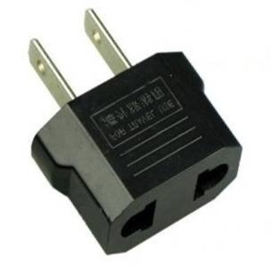 US plug: the special US adapter to connect your devices